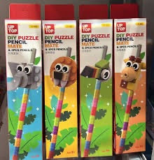 DIY Lego Cartoon Pencil (aa039)