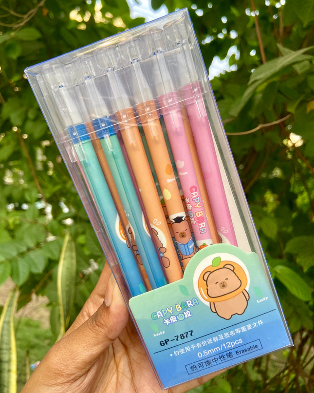 Capybara Erasable Gel Pen