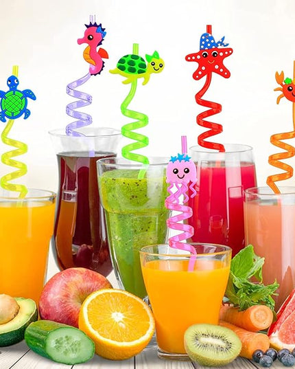 Reusable Plastic Drinking Party straws