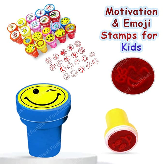 Kids Smiley Stamps