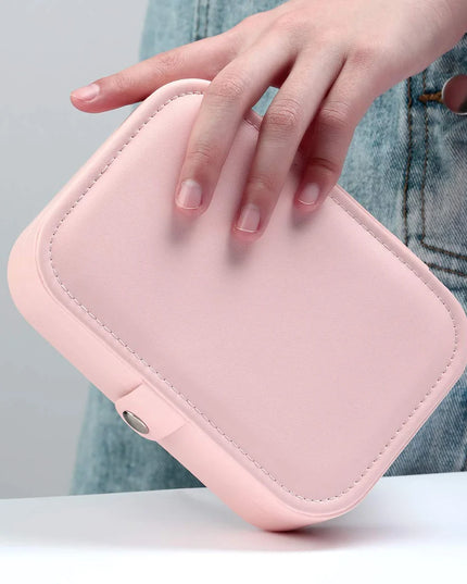 Compact Double Layer jewellery Box Organizer