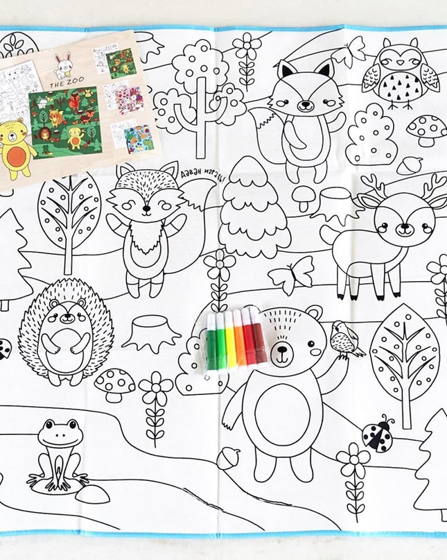 Kids Coloring Mat