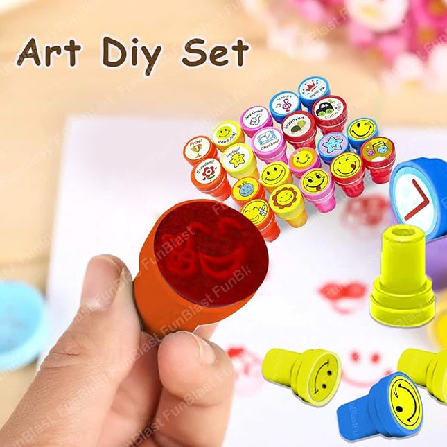Kids Smiley Stamps