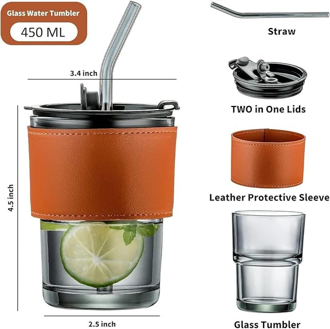 Brown Glass Tumbler