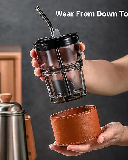 Brown Glass Tumbler