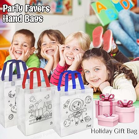 DIY Coloring Bags