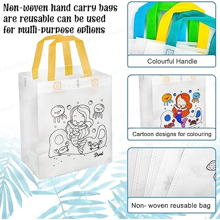 DIY Coloring Bags