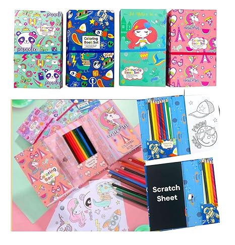 Coloring book set