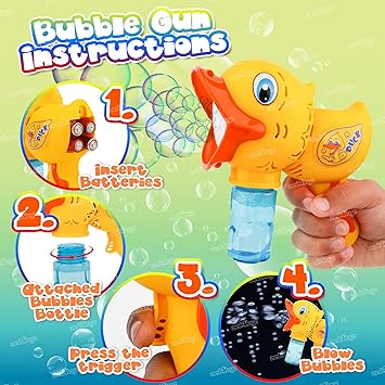 Duck Bubble Gun