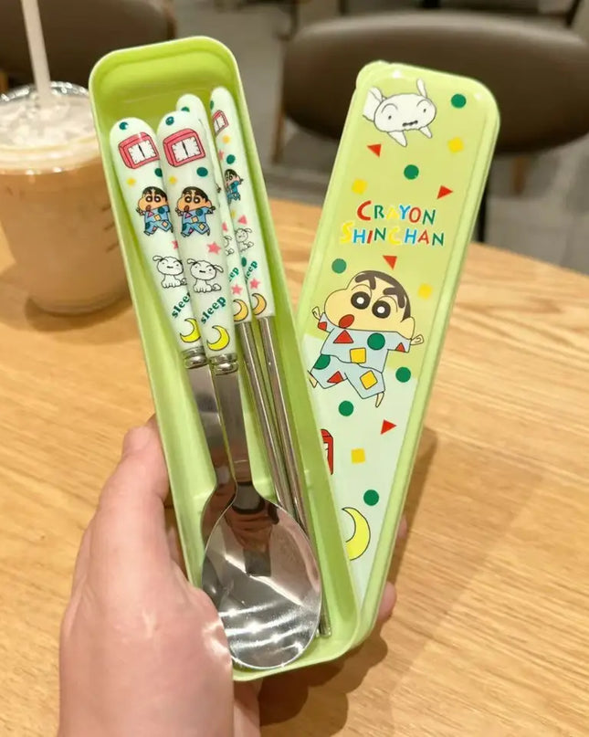 Shinchan Cuttlery Set (4 Pcs)