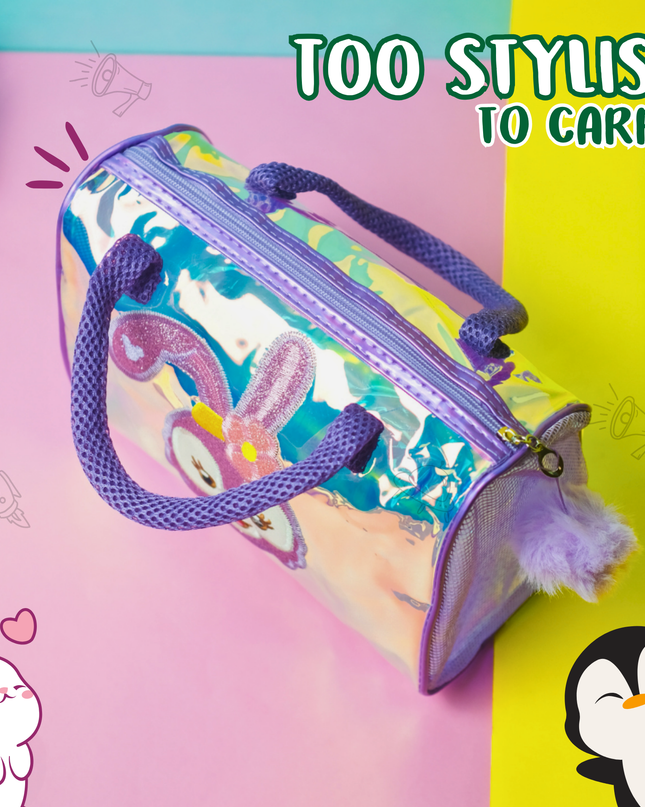 Holographic Duffle Bags