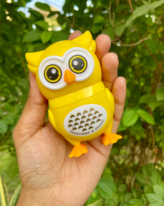Owl Sharpener Plus Eraser