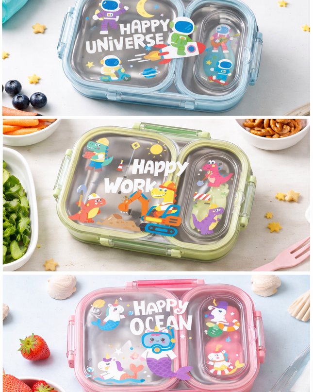 Happy Ocean Lunch Box (7163)