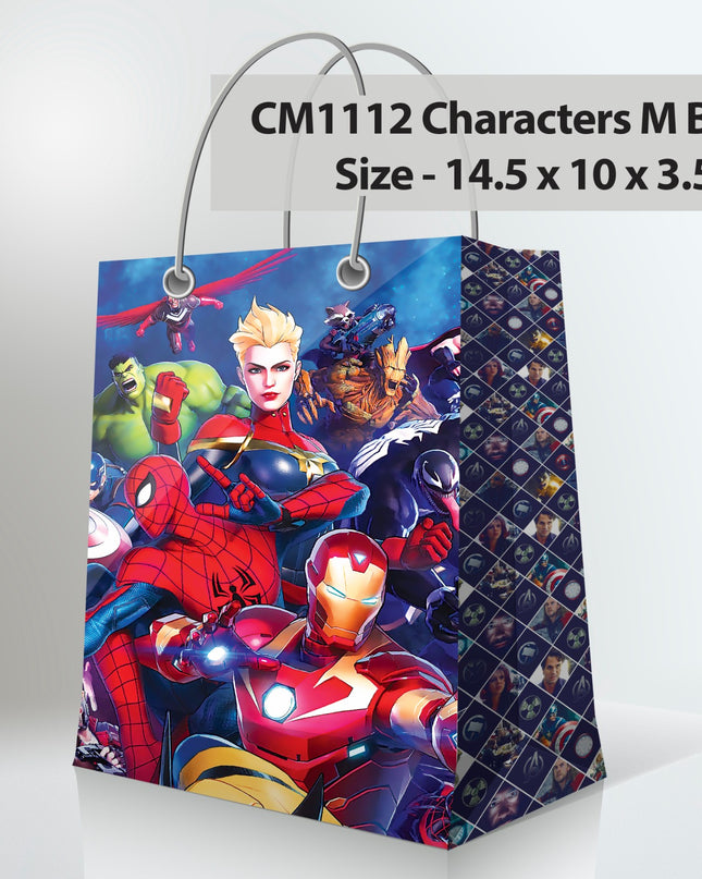 Avengers Paper Carry Bags (Pack of 12)