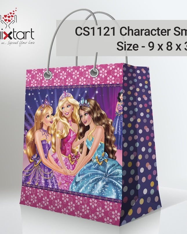 Barbie Paper Carry Bags (Pack of 12)