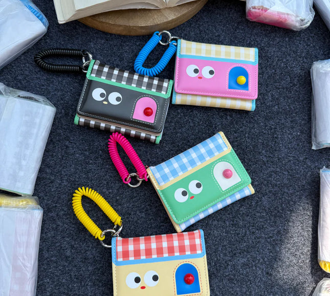 Cute Detachable Trifold Wallets