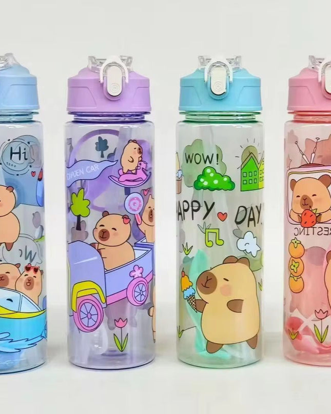 Cappybara water bottle