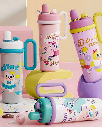 Cartoon Doodle Tumbler – 700 ML (1132)