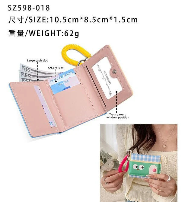 Kiddon Detachable Trifold Wallets