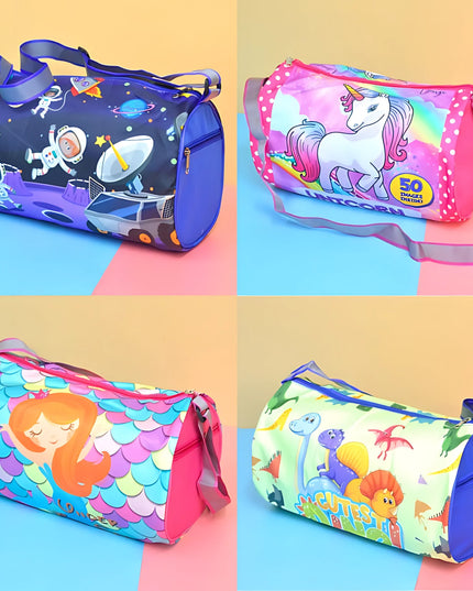 Cloth Duffle Bags (Assorted Designs)