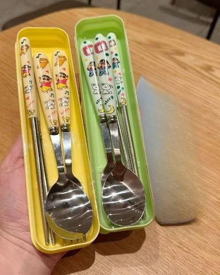 Shinchan Cuttlery Set (4 Pcs)