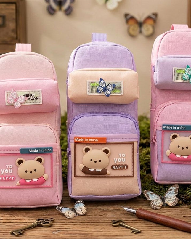 Teddy Theme Pencil Case