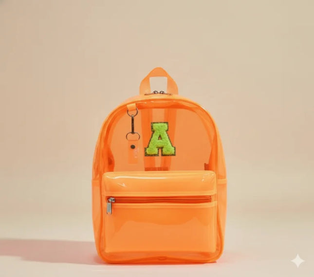 Customised Neon Jelly Backpack