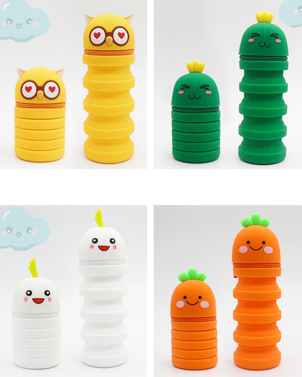 Silicon Foldable Pen Holder
