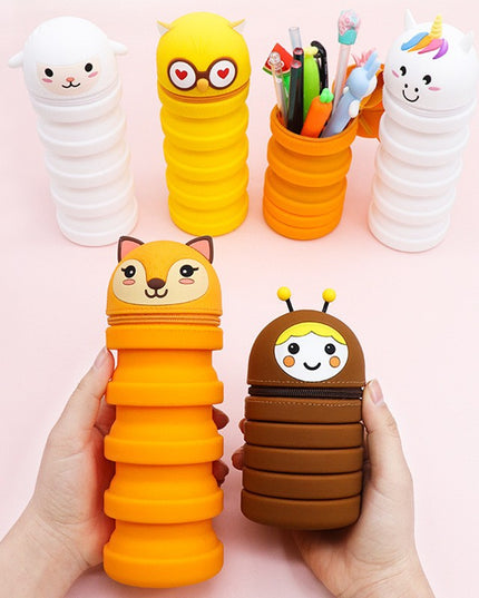 Silicon Foldable Pen Holder