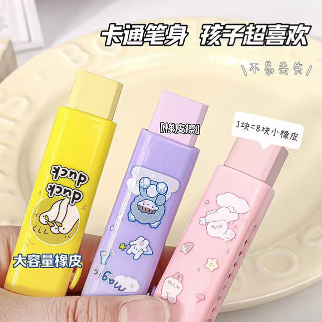 Kawaii pen style eraser