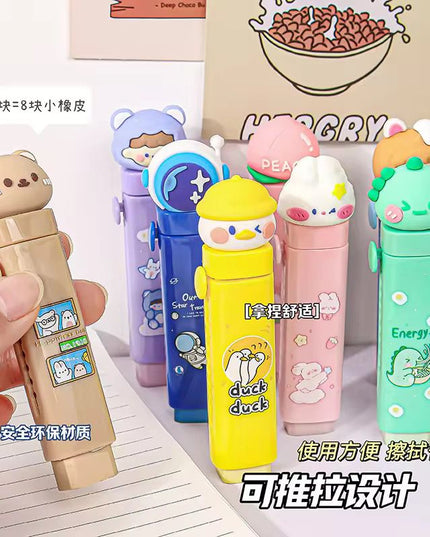 Kawaii pen style eraser