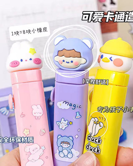 Kawaii pen style eraser