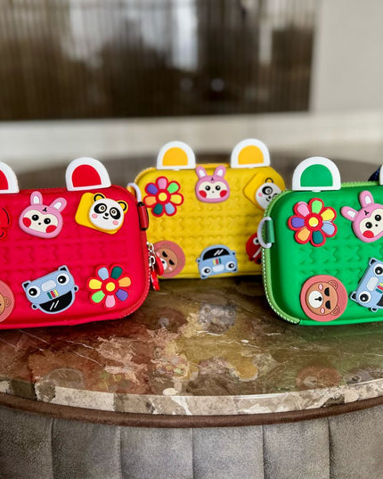 Silicon Charms Sling Bags