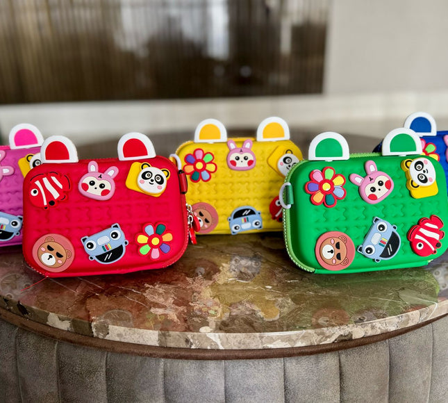Silicon Charms Sling Bags