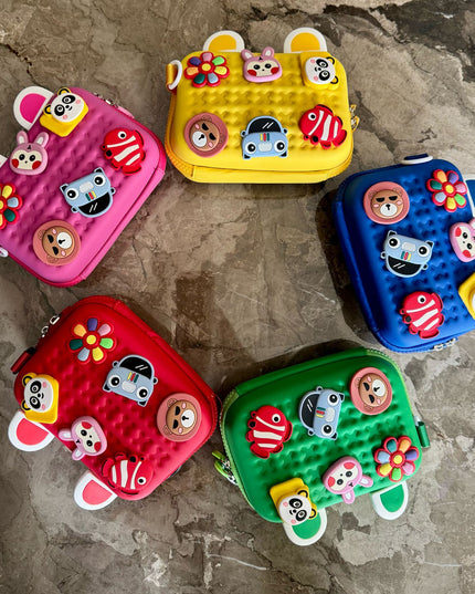 Silicon Charms Sling Bags