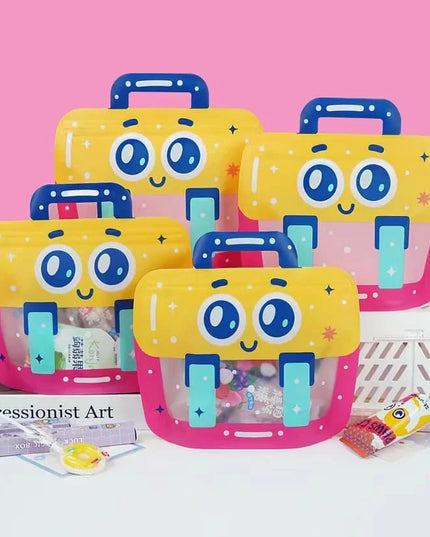 School Bag Zip Lock Pouch (Pack of 5)