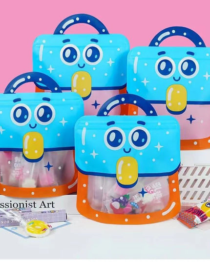 School Bag Zip Lock Pouch (Pack of 5)