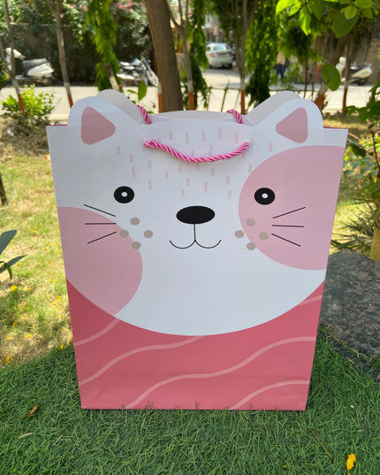 Animal Cutting Return Gift Paper Bag (aa184) (Set of 5 pcs)