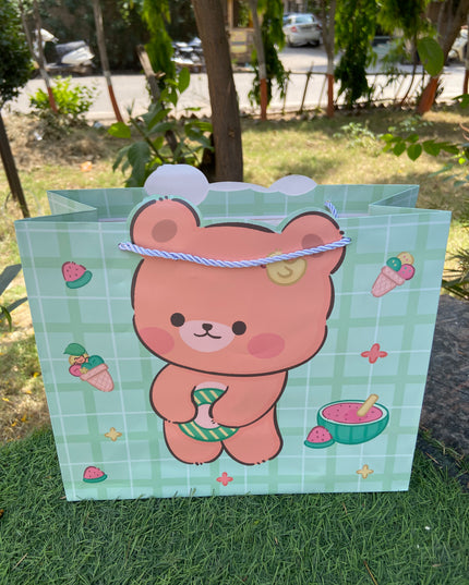 Animal Cutting Return Gift Paper Bag (aa183) (Set of 5 pcs)