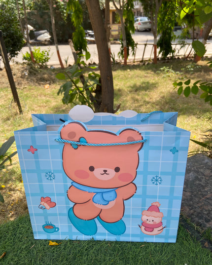 Animal Cutting Return Gift Paper Bag (aa183) (Set of 5 pcs)