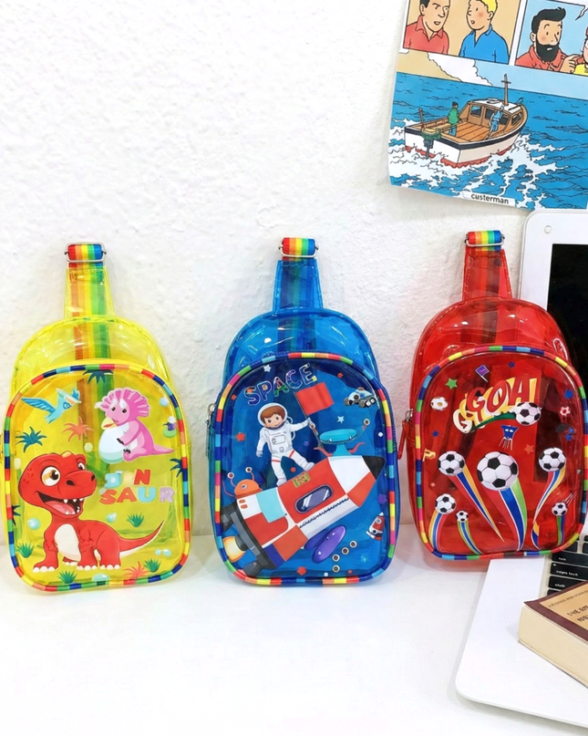Cartoon Jelly Chest Bags