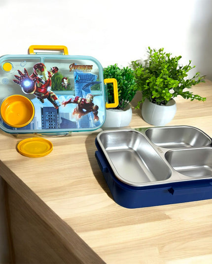 Avengers Iron Man 750 ml Stainless Steel Bento Lunch Box