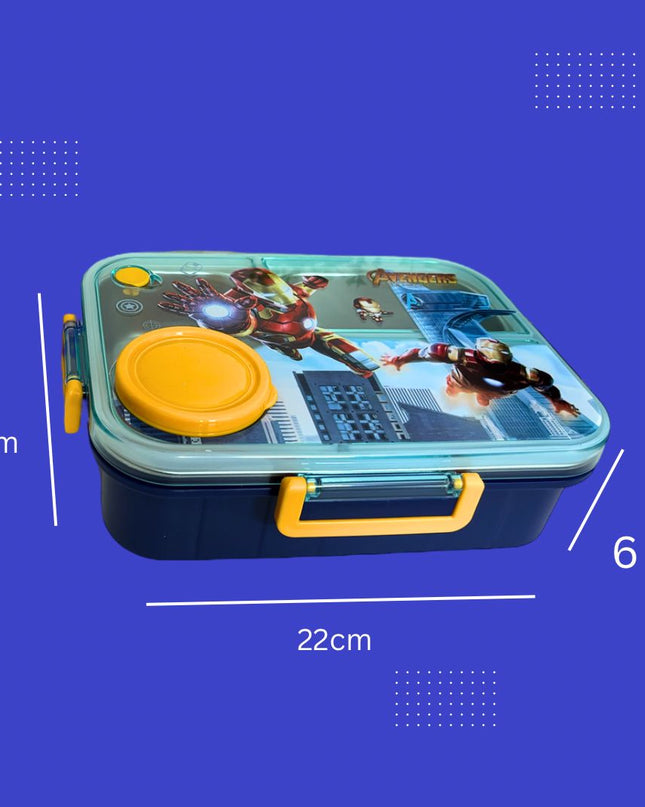 Avengers Iron Man 750 ml Stainless Steel Bento Lunch Box