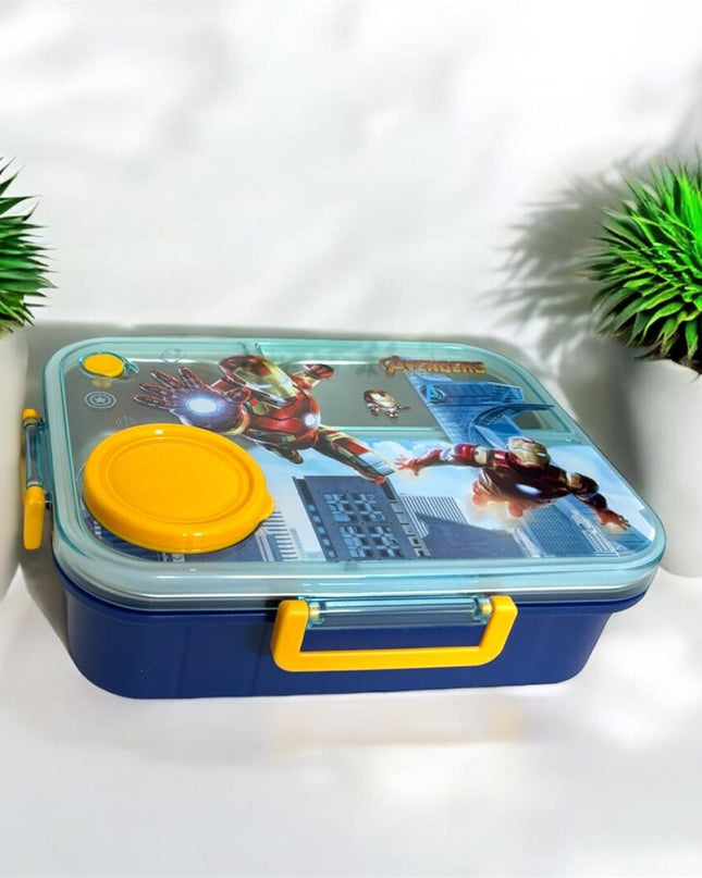 Avengers Iron Man 750 ml Stainless Steel Bento Lunch Box