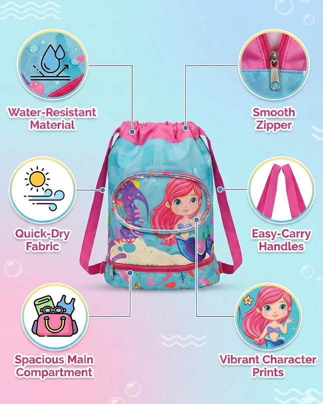 Kids Swimming Bag - Waterproof, Spacious & Super Cute!
