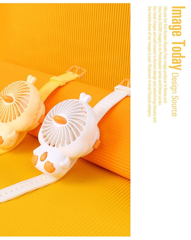 Wearable Watch Fan