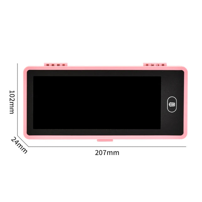 2 in 1 LCD Drawing Tablet Pencil/Compass Box - Draw Anywhere, Anytime