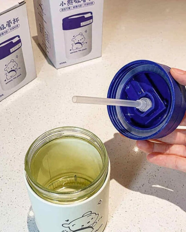 Sipper Glass Tumbler
