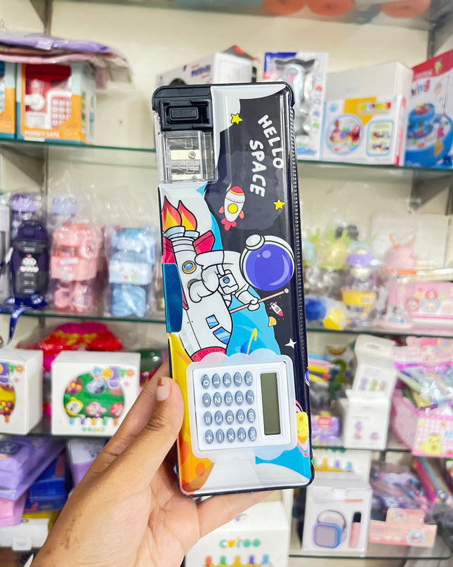 Calculator Pencil Box