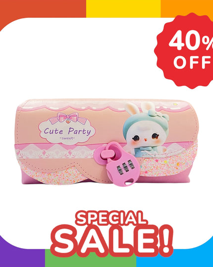 Kuromi Pouches with Lock